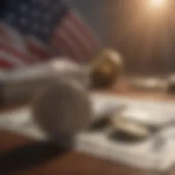 Visual representation of government grants and funding opportunities