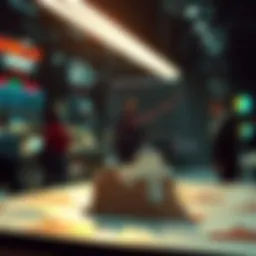 Graphical representation of prediction market mechanics