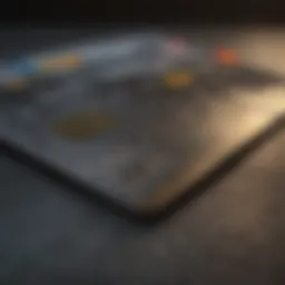 Visual representation of credit card benefits.