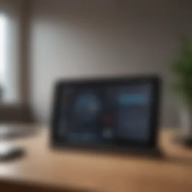 Smart Home Dashboard Modern smart home dashboard showcasing energy management features