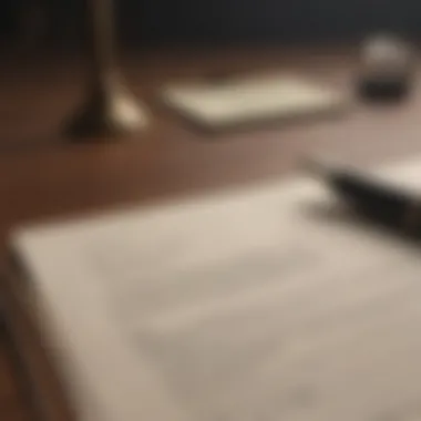 Executor Duties and Legal Authority Legal document with a pen symbolizing executor duties
