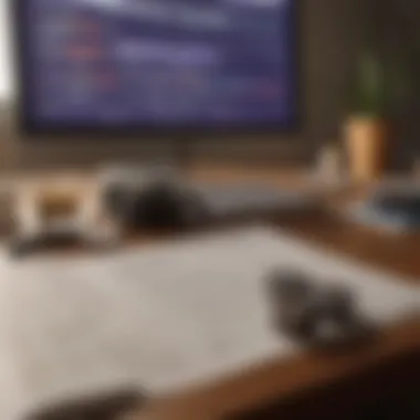 Investment Strategy Overview A strategic investment plan layout on a desk